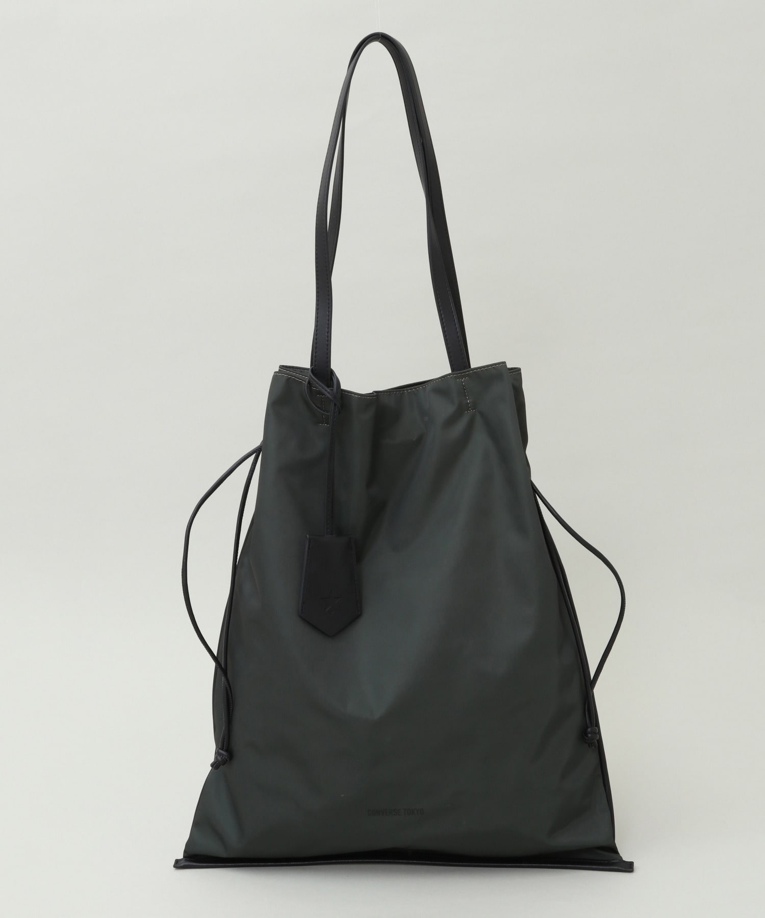 BIG NYLON GATHER TOTE BAG